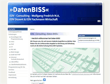 Tablet Screenshot of datenbiss.de